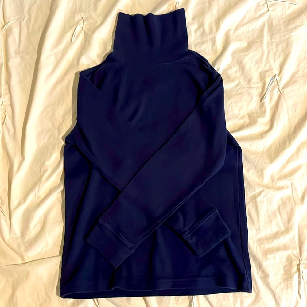 Hanna Andersson navy turtleneck size 10–like new never worn